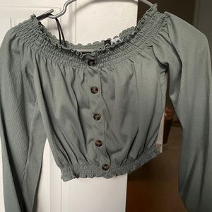 H&M off the shoulder top